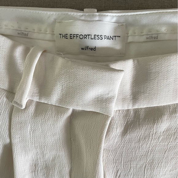 ARITZIA WILFRD EFFORTLESS PANTS - LIGHT BIRCH - Picture 3 of 5